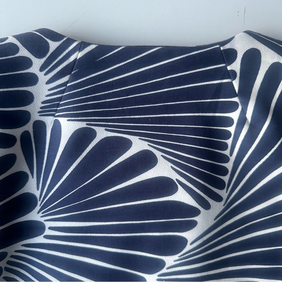 J.Crew Women's Blazer Cotton Floral Geometric Open Front Fashion Size:6 - Picture 13 of 15